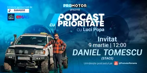 Daniel Tomescu (STACS) invitat la „Podcast cu Prioritate” #93 by ProMotor. Despre Nissan Silvia, BMW E46, drift, off road și proiecte în 2026