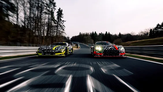 <span class='prepend'>Foto</span> | Mercedes-AMG GT va avea o versiune Black Series, dar și o variantă pentru circuit