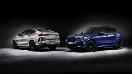 Comenzile sunt deschise pentru BMW X5 M Competition şi BMW X6 M Competition în variantele First Edition