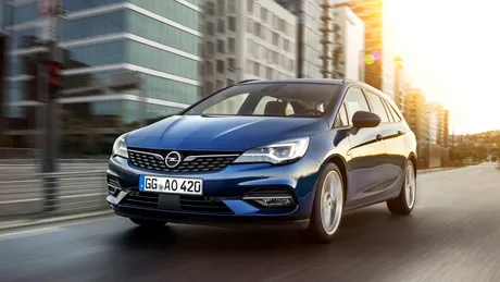 Noua generaţie Opel Astra oferă motoare cu consum şi emisii CO2 reduse - GALERIE FOTO