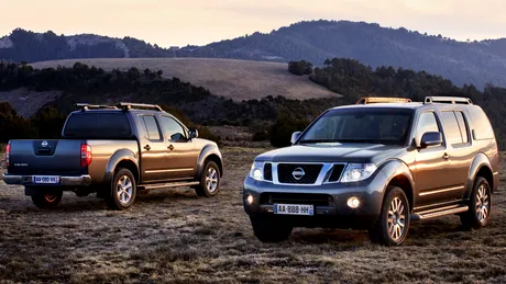 Nissan Navara şi Pathfinder facelift au debutat în România