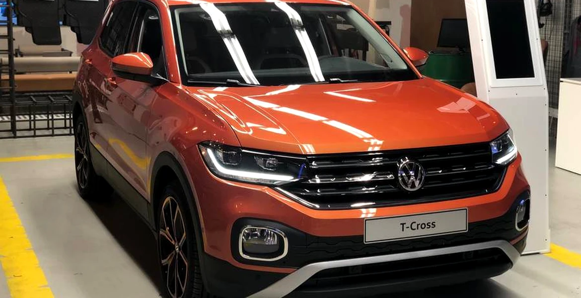 T-Cross, cel mai mic SUV Volkswagen, va fi expus în Plaza România la doar o luna după lansarea mondială