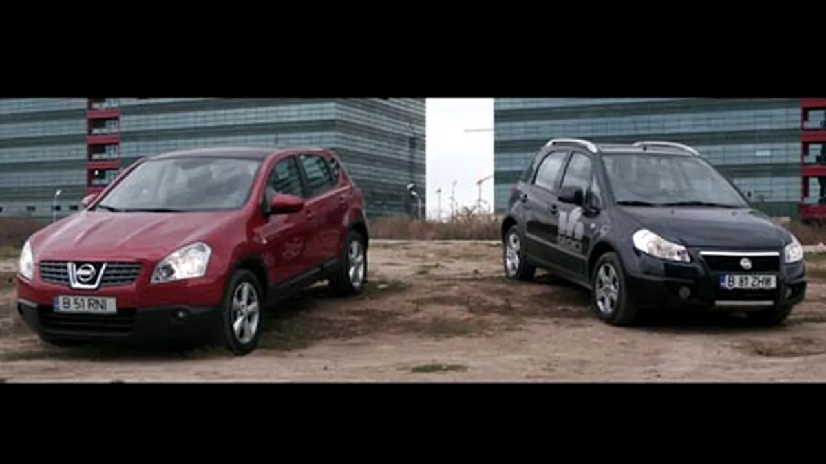 Fiat Sedici vs Nissan Qashqai (ep. 2)