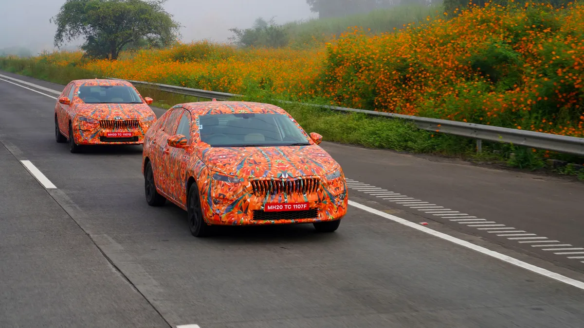 Cum arată interiorul noului model Skoda Slavia