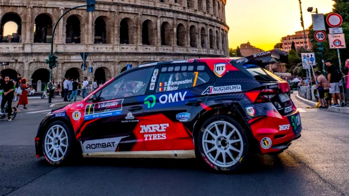 Simone Tempestini revine spectaculos la Rally di Roma Capitale și termină pe locul 13