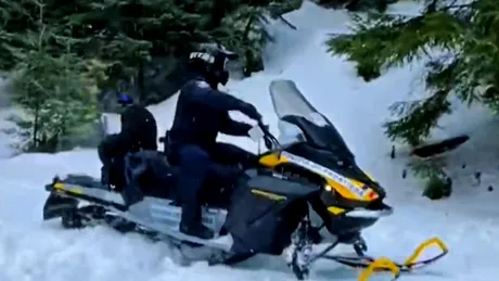 Video - Snowmobile moderne pentru Poliția de Frontieră Română. Investiție de peste 324.760 lei