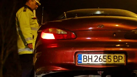 Şoferii ale căror maşini sunt înmatriculate în Bulgaria ar putea avea surprize

