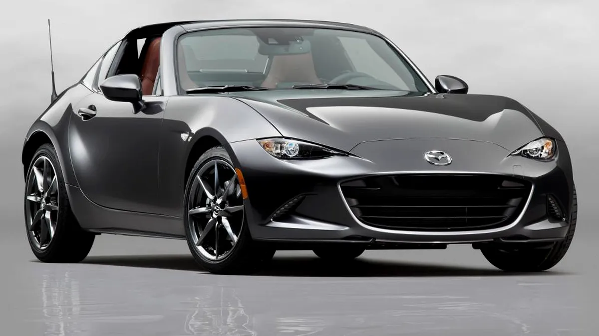 Noua Mazda MX-5 RF, un roadster japonez gata să stea pe aceeaşi treaptă cu Porsche. GALERIE FOTO