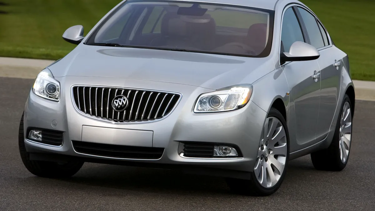 Buick Regal - Informaţii oficiale