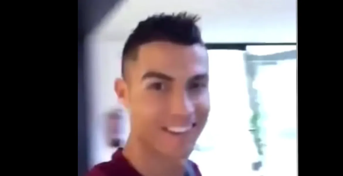 CR7 a pus un filmuleţ arogant pe net cu supermaşinile lui [VIDEO]