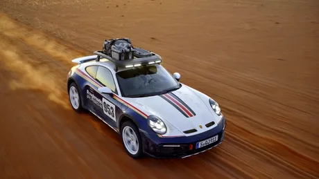 Porsche prezintă 911 Dakar, un supercar dedicat off-road-ului