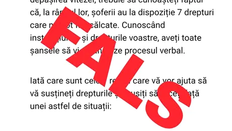 Poliţia Română nu lasă loc de interpretări când e vorba de amenzi. Răspunsul edificator