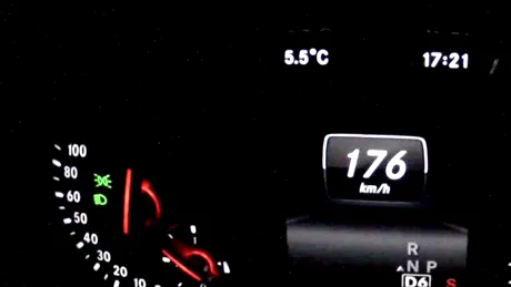 VIDEO: Sprint 0-198 km/h cu Mercedes-Benz GLA