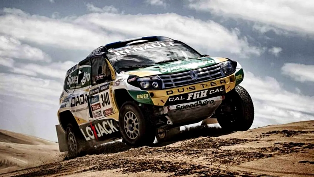 SUV-ul Duster participă şi în 2014 la legendarul Raliu Dakar