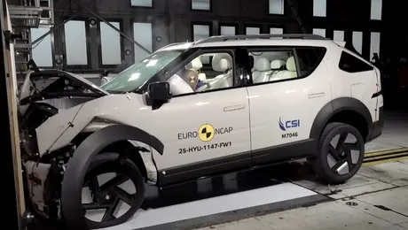 Hyundai NEXO trece printr-un nou test Euro NCAP. Cum se descurcă SUV-ul pe hidrogen la capitolul siguranță