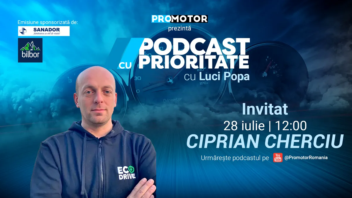 Ciprian Cherciu (EcoDrive) la „Podcast cu Prioritate” #79 by ProMotor. Despre Rabla 2025 și primul incident de hacking al sistemului FSD al unei Tesla la Chișinău