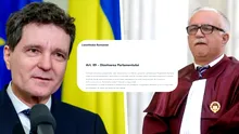 Arma secretă a lui Nicușor Dan din Constituție. Cum i-ar putea trimite pe parlamentari „în vacanță” definitiv. Fostul şef al CCR, Augustin Zegrean: „Nu e obligatoriu, dar poate s-o facă”