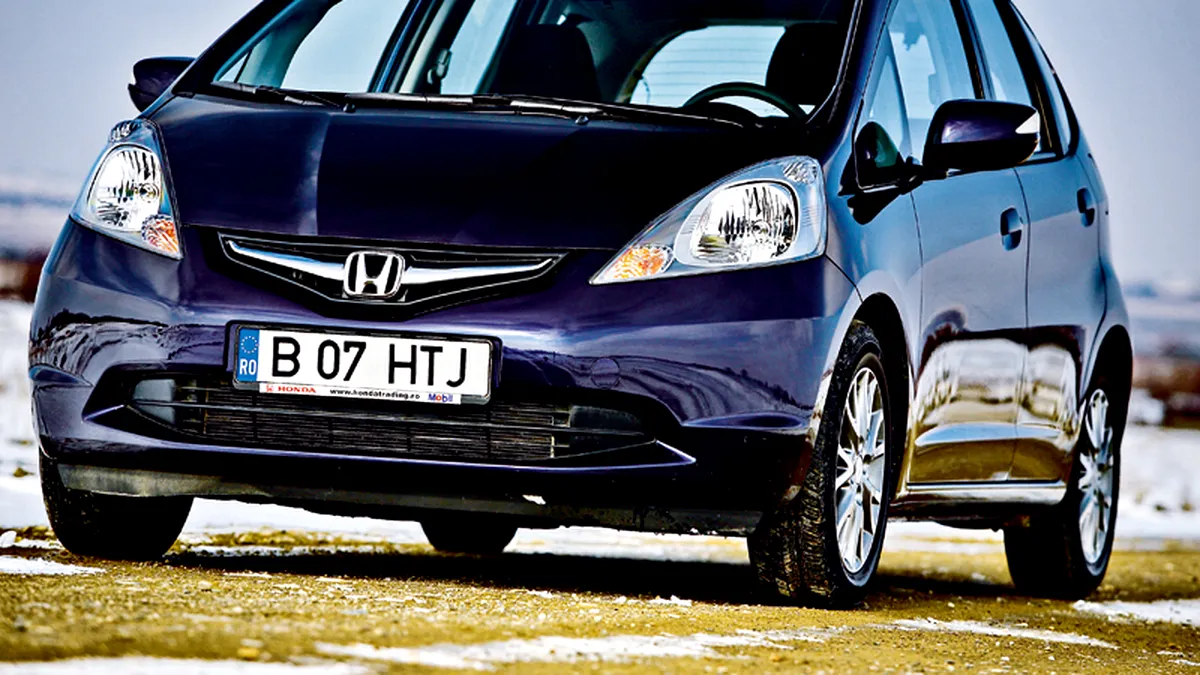 Honda Jazz - test in RO