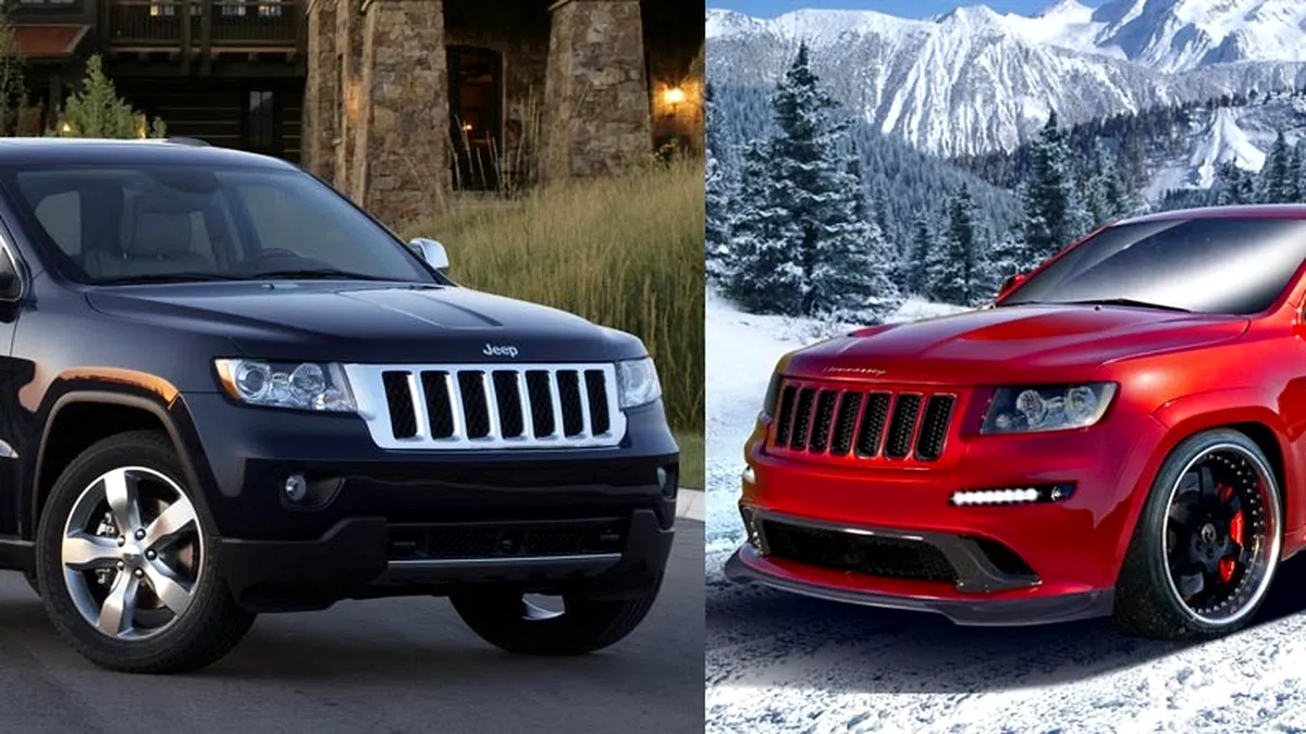 La Detroit 2012, Jeep Grand Cherokee va avea două versiuni contradictorii