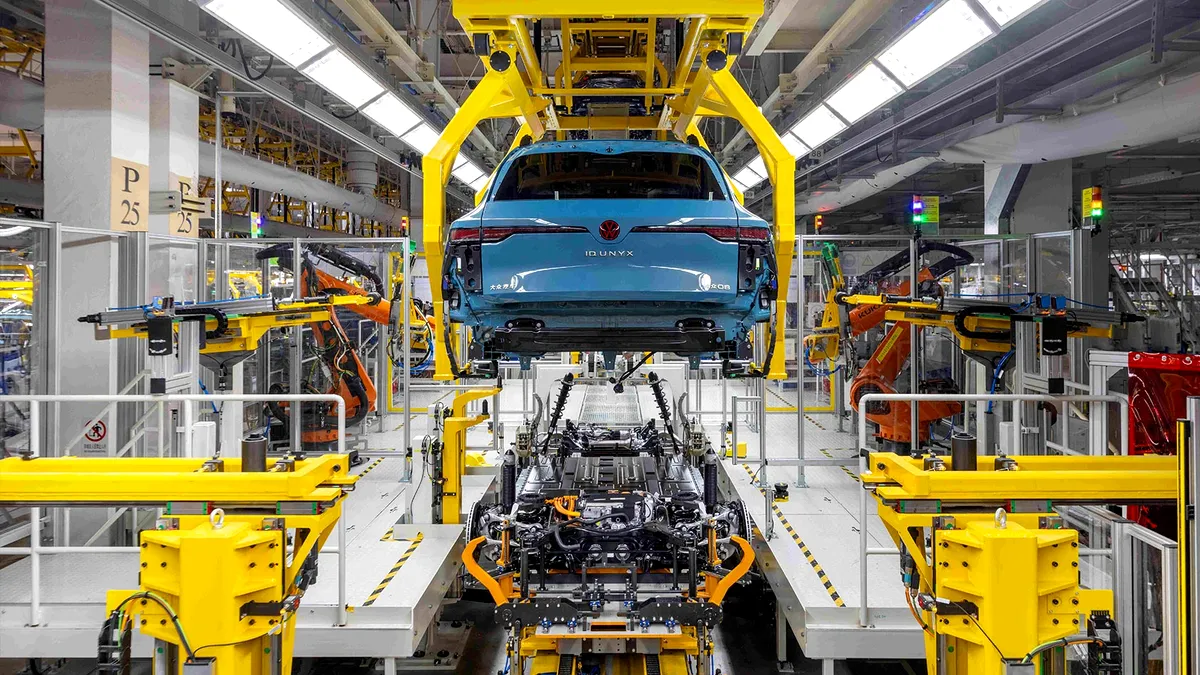 Volkswagen demarează producția modelului ID. Unyx 08 în China. SUV-ul a fost dezvoltat în doar doi ani