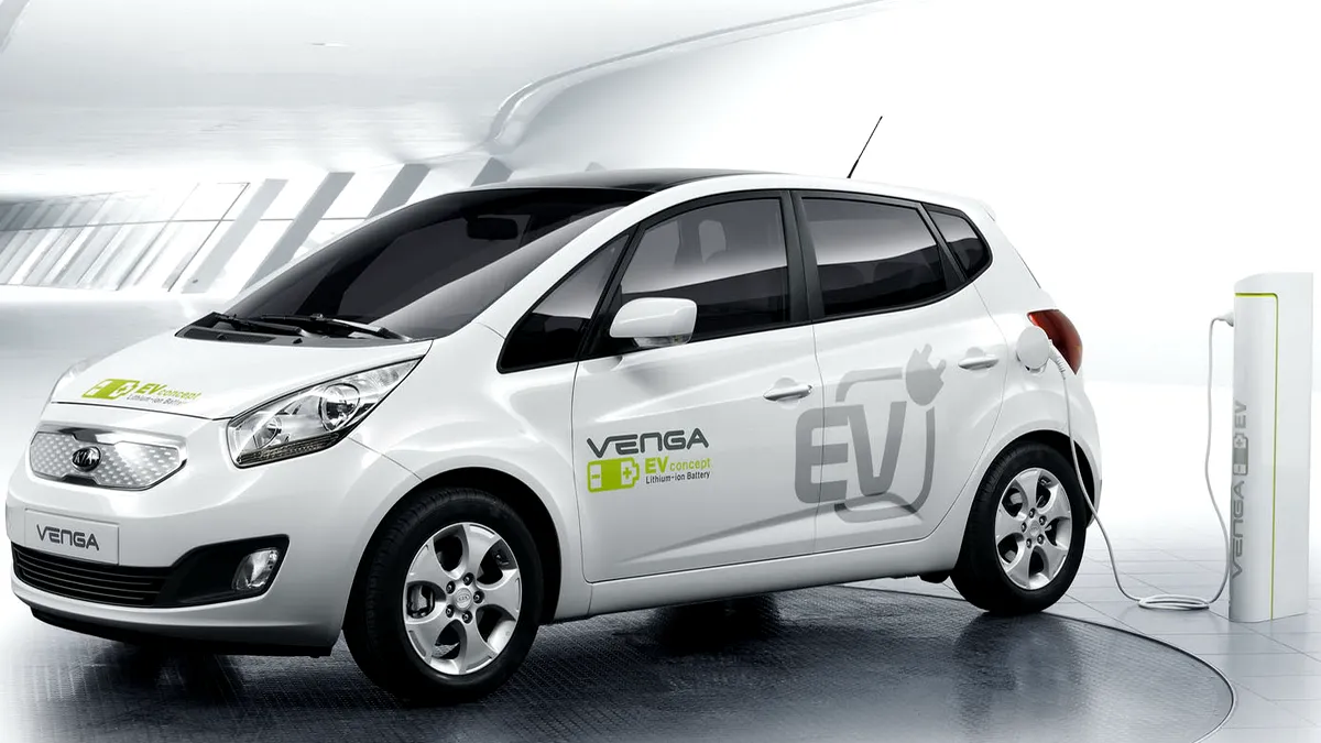 Kia Venga electrică la Geneva