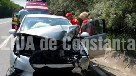 VIDEO - Mircea Băsescu a întors pe linia continuă şi a provocat un accident în care au fost rănite două persoane