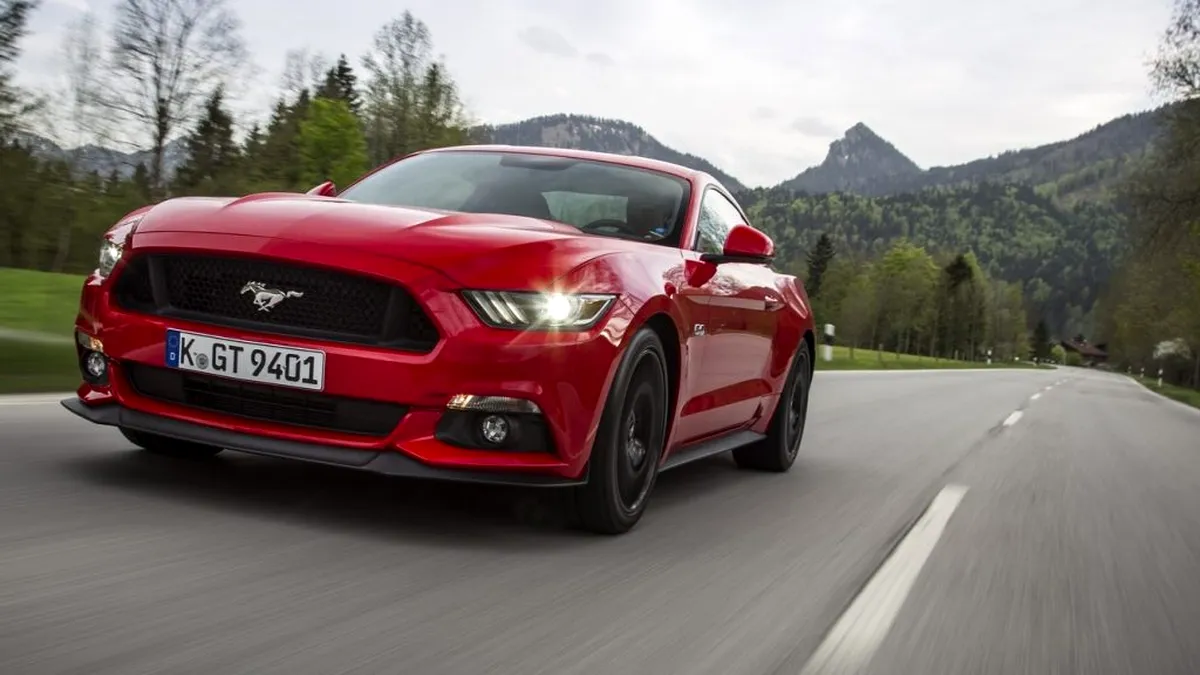 Test în premieră: Ford Mustang