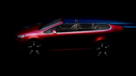 Primul teaser pentru noul Opel Astra Cabrio