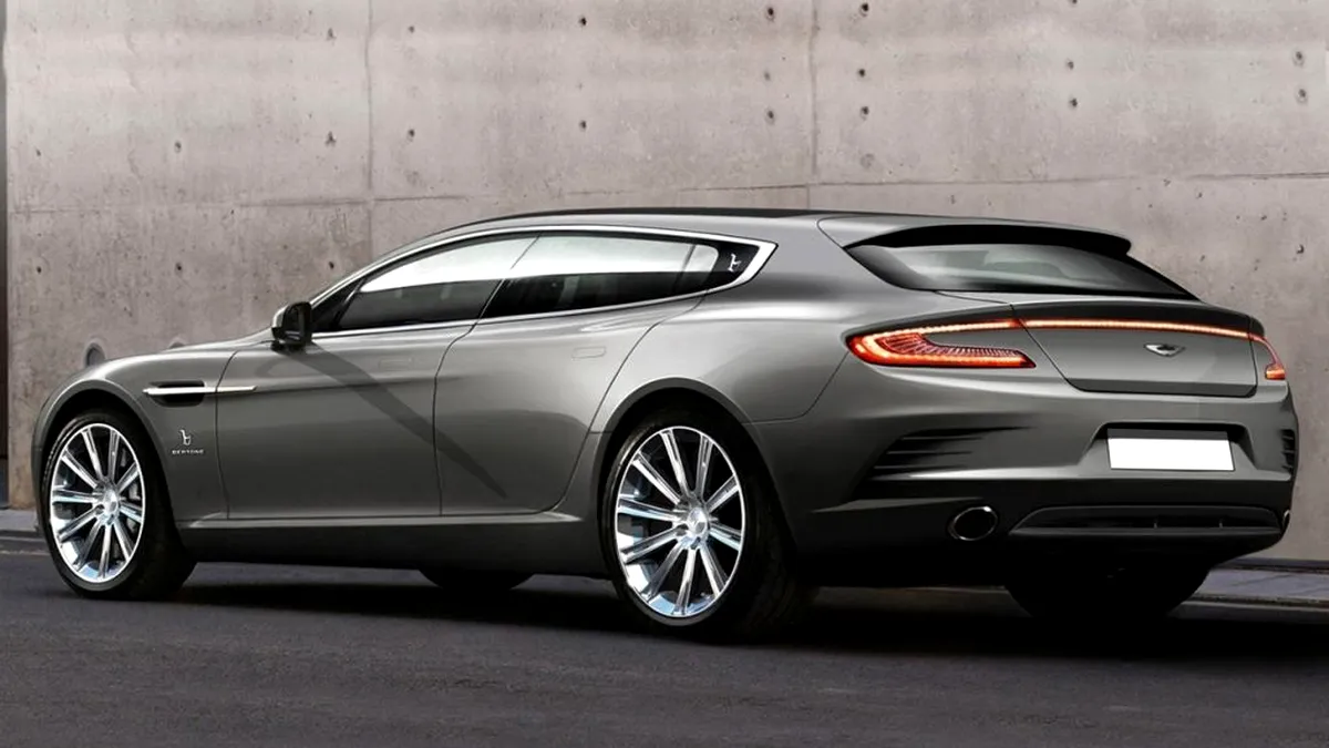 Conceptul Aston Martin Rapide shooting-brake, gata de debutul la Geneva