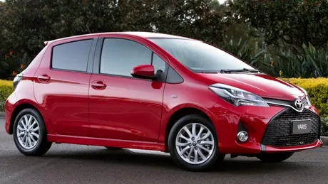 Toyota Yaris facelift – imagini şi informaţii oficiale. VIDEO