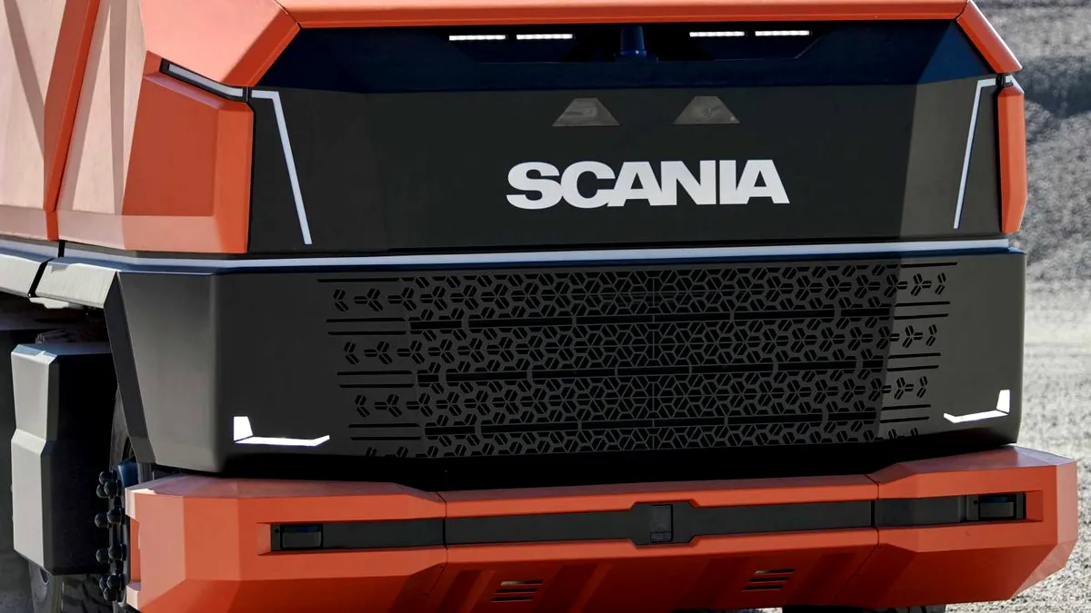 Scania AXL este un camion autonom care foloseşte biocombustibil - FOTO-VIDEO