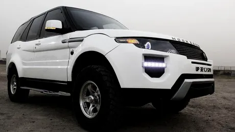 Aşa arată Moon Rover, un fel de replică indiană a lui Range Rover Evoque