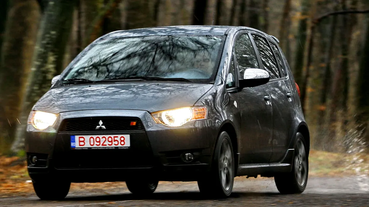 Mitsubishi Colt Ralliart - test în RO