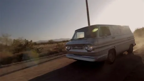 Oameni şi maşini: Chevy Corvair across USA