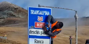 Transalpina, închisă temporar între Rânca și Obârșia Lotrului din cauza viscolului