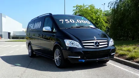 750.000 de modele Mercedes-Benz Viano şi Vito fabricate la fabrica din Spania!