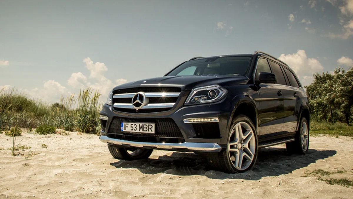 TEST în România cu Mercedes-Benz GL-Class. Big Boy