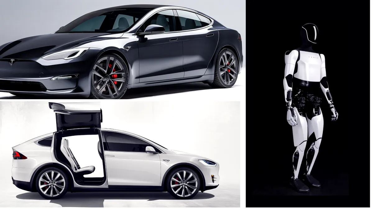 Tesla întrerupe producția modelelor S și X. Fabrica va trece la roboți umanoizi