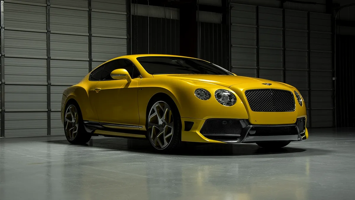 Playboy britanic de la Vorsteiner: Bentley Continental GT BR10-RS