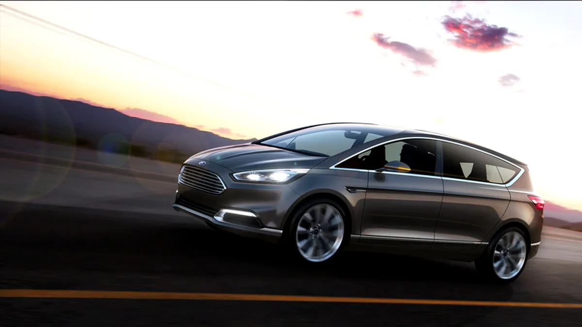 Conceptul Ford S-Max prefigurează o nouă generaţie a monovolumului european