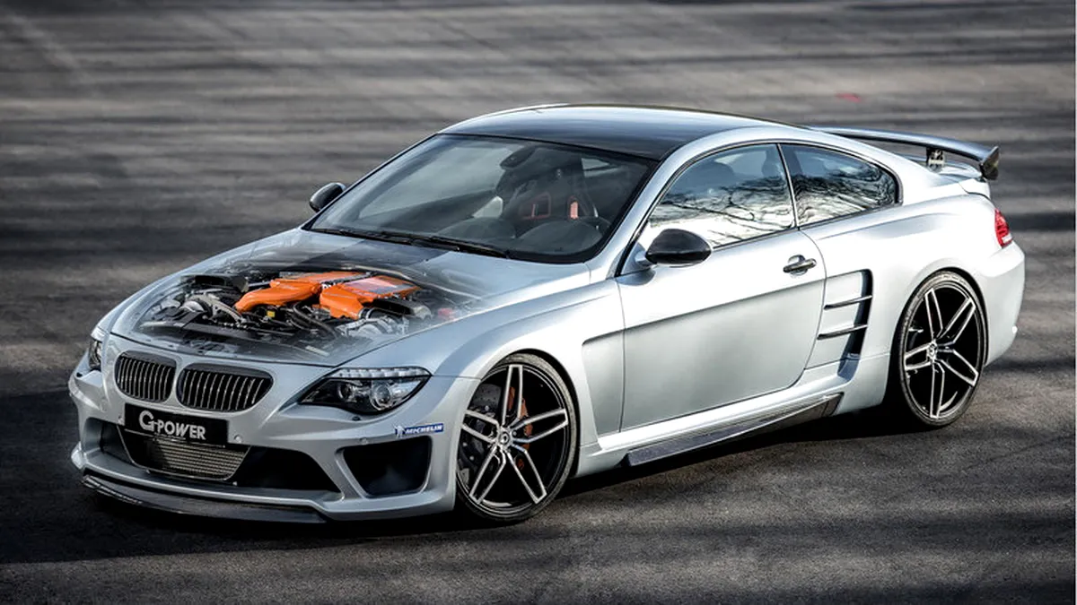 G-Power a făcut un BMW M6 cu 1.001 CP. Oare o fi suficient?