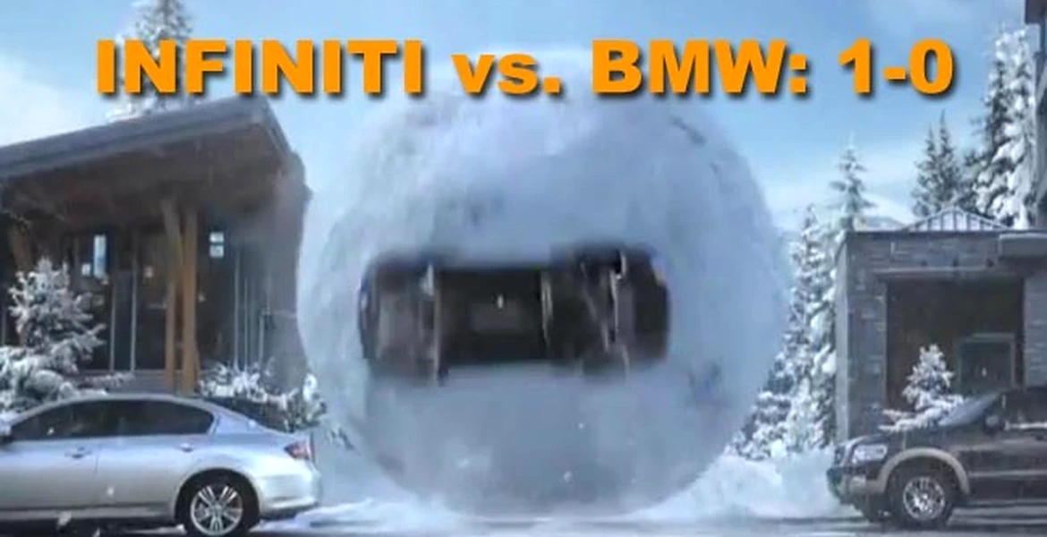 Cum se răzbună Infiniti pe BMW… în reclame