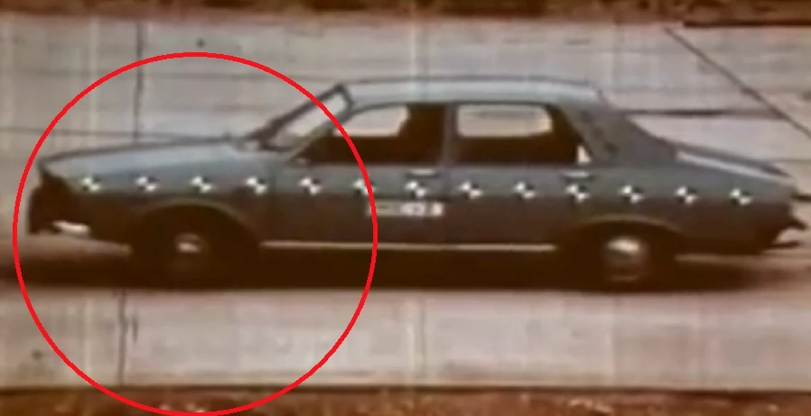 Cum se făceau testele auto în România înainte de 1989 cu Dacia 1300. VIDEO