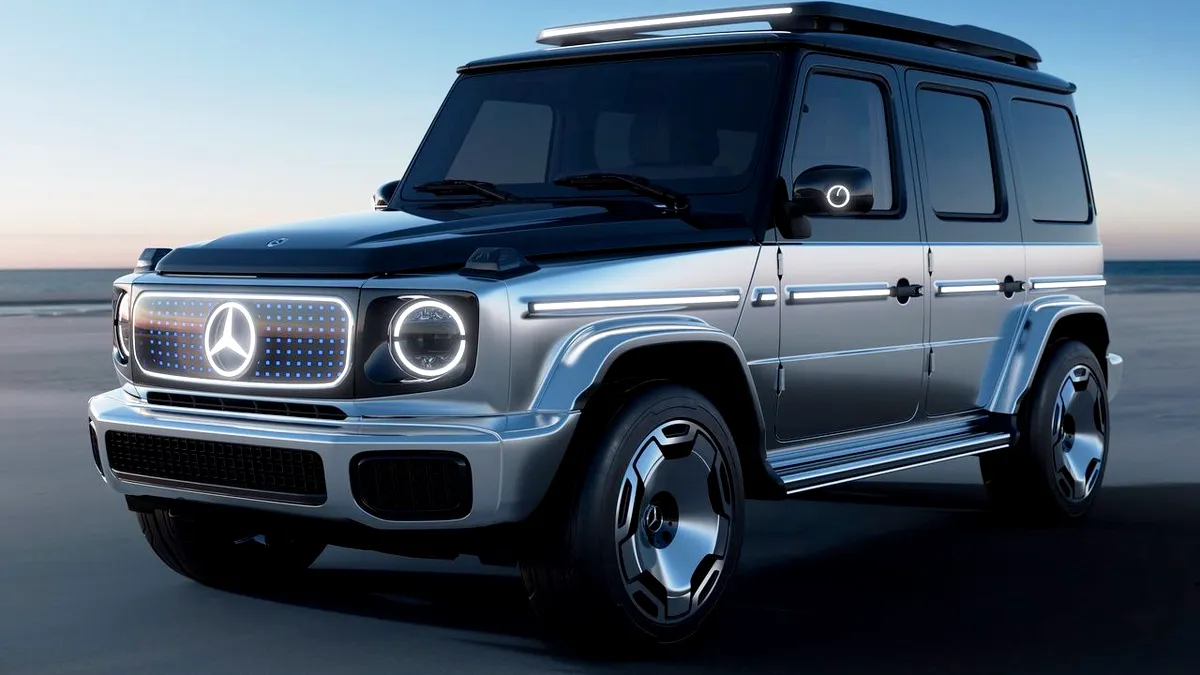 Mercedes-Benz G-Klasse facelift va avea versiune electrică de 523 CP