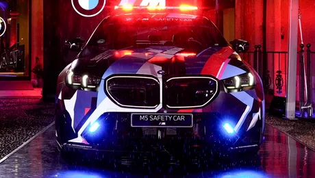 BMW M5 este noul safety car al MotoGP