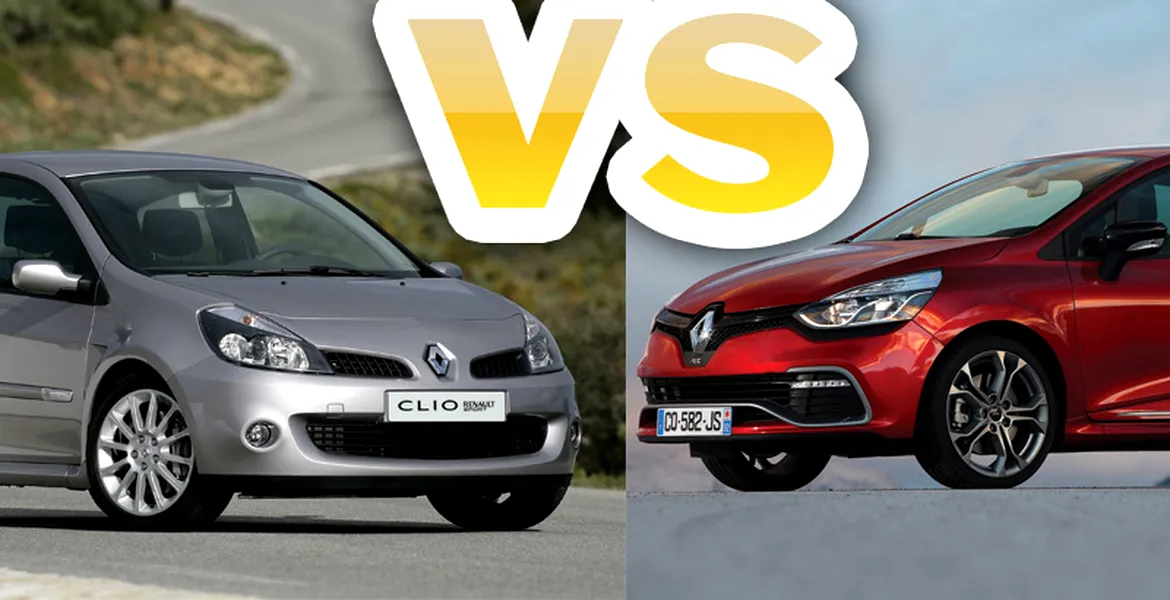 VIDEO: Cât de rapid e noul Renault Clio RS în comparaţie cu predecesorul său?