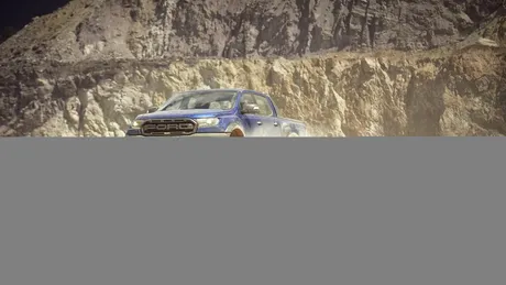 Noul Ford Ranger Raptor - cea mai dură şi mai peformantă versiune a celui mai vândut pick-up din Europa - VIDEO