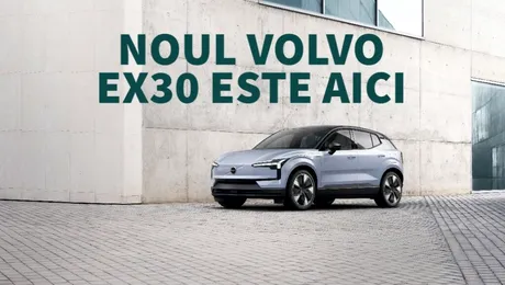 Volvo a dezvăluit SUV-ul electric EX30: Accelerații 0-100 km/h în 3,6 secunde și autonomie de până la 480 KM – VIDEO