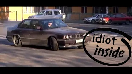 VIDEO: şmecherul drifter cu BMW revine. Acum, şi mai periculos!