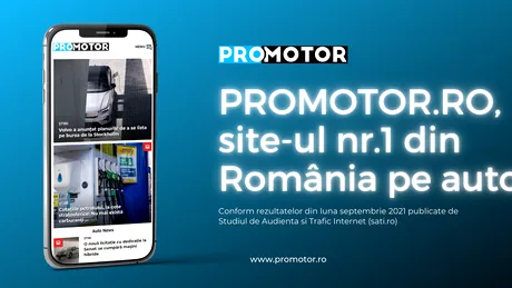 OFICIAL. ProMotor.ro – cel mai citit site de știri din domeniul Auto & moto și în luna septembrie